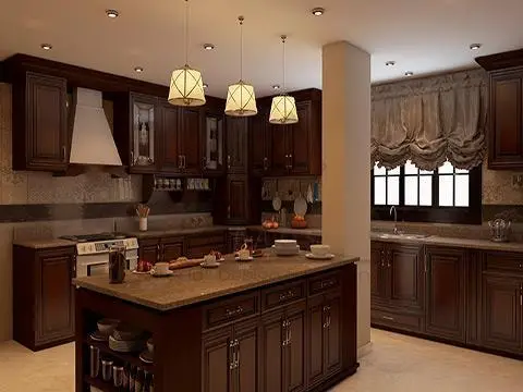 اسعار تشطيب مطابخ خشب في العبور